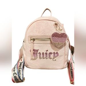 Juicy Couture baby pink backpack